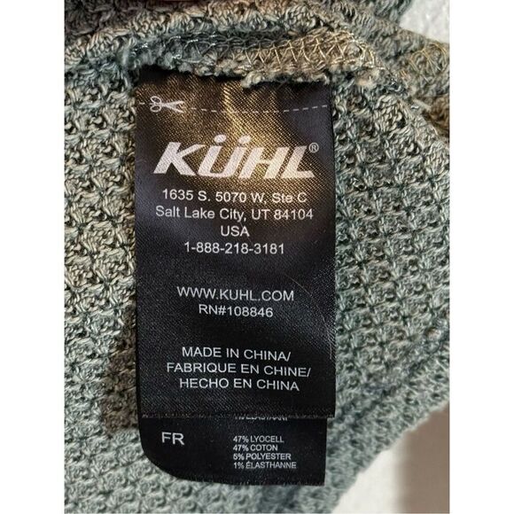 KUHL Lyrik Long Sleeve Lightweight V- Neck Sweater Top Women’s Small - Picture 8 of 13